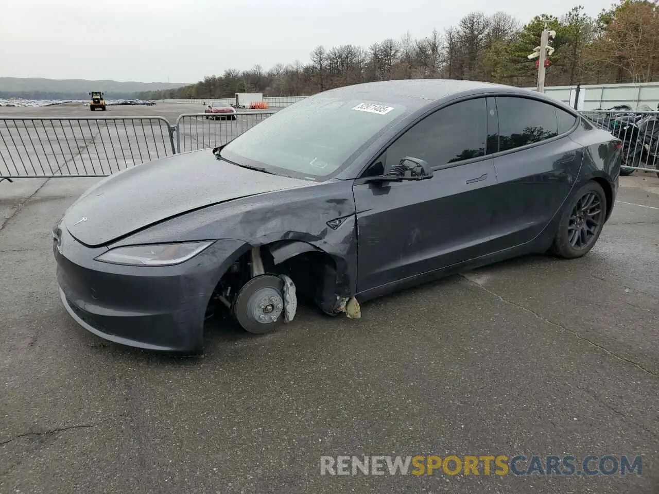 1 fotografías del automóvil dañado 5YJ3E1EB8SF927606 TESLA MODEL 3 2025
