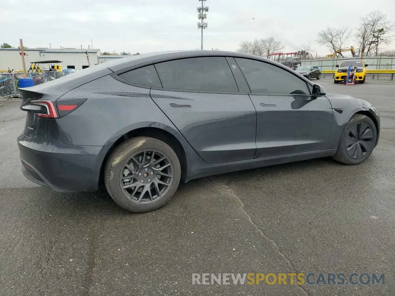 3 fotografías del automóvil dañado 5YJ3E1EB8SF927606 TESLA MODEL 3 2025