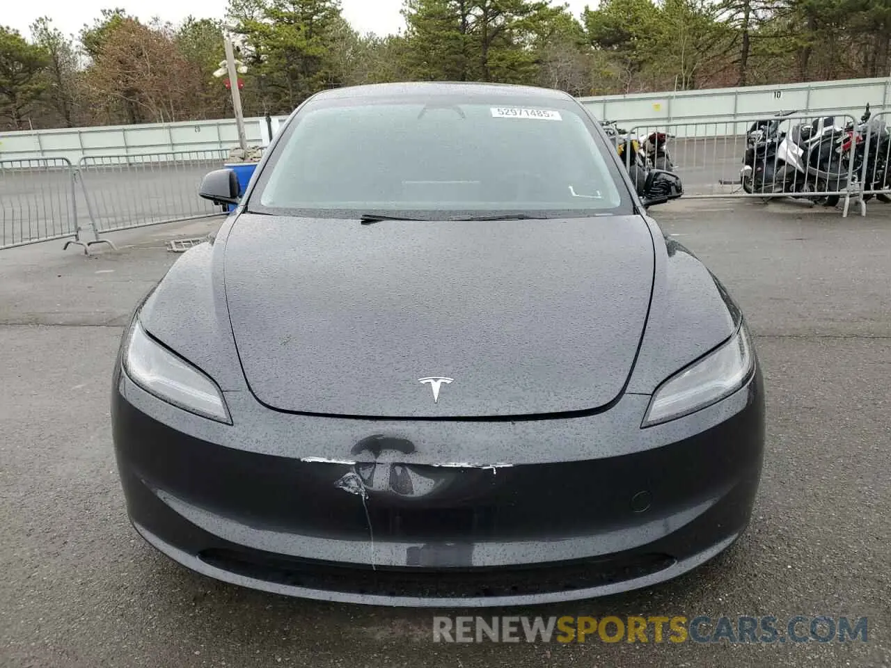 5 fotografías del automóvil dañado 5YJ3E1EB8SF927606 TESLA MODEL 3 2025