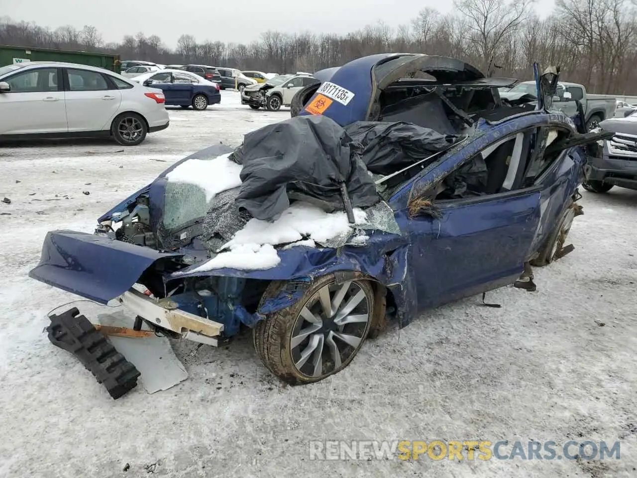 1 fotografías del automóvil dañado 5YJ3E1EB9SF874625 TESLA MODEL 3 2025