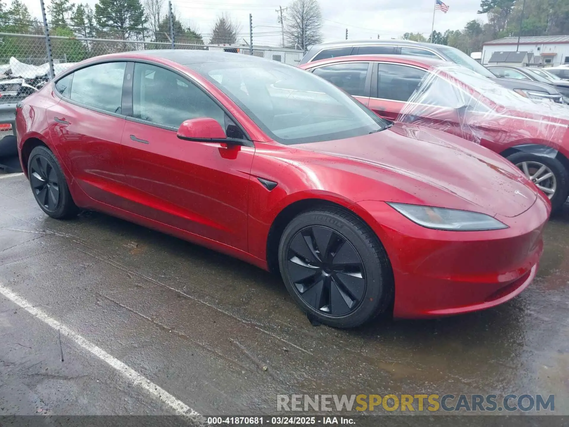 1 fotografías del automóvil dañado 5YJ3E1EB9SF928781 TESLA MODEL 3 2025