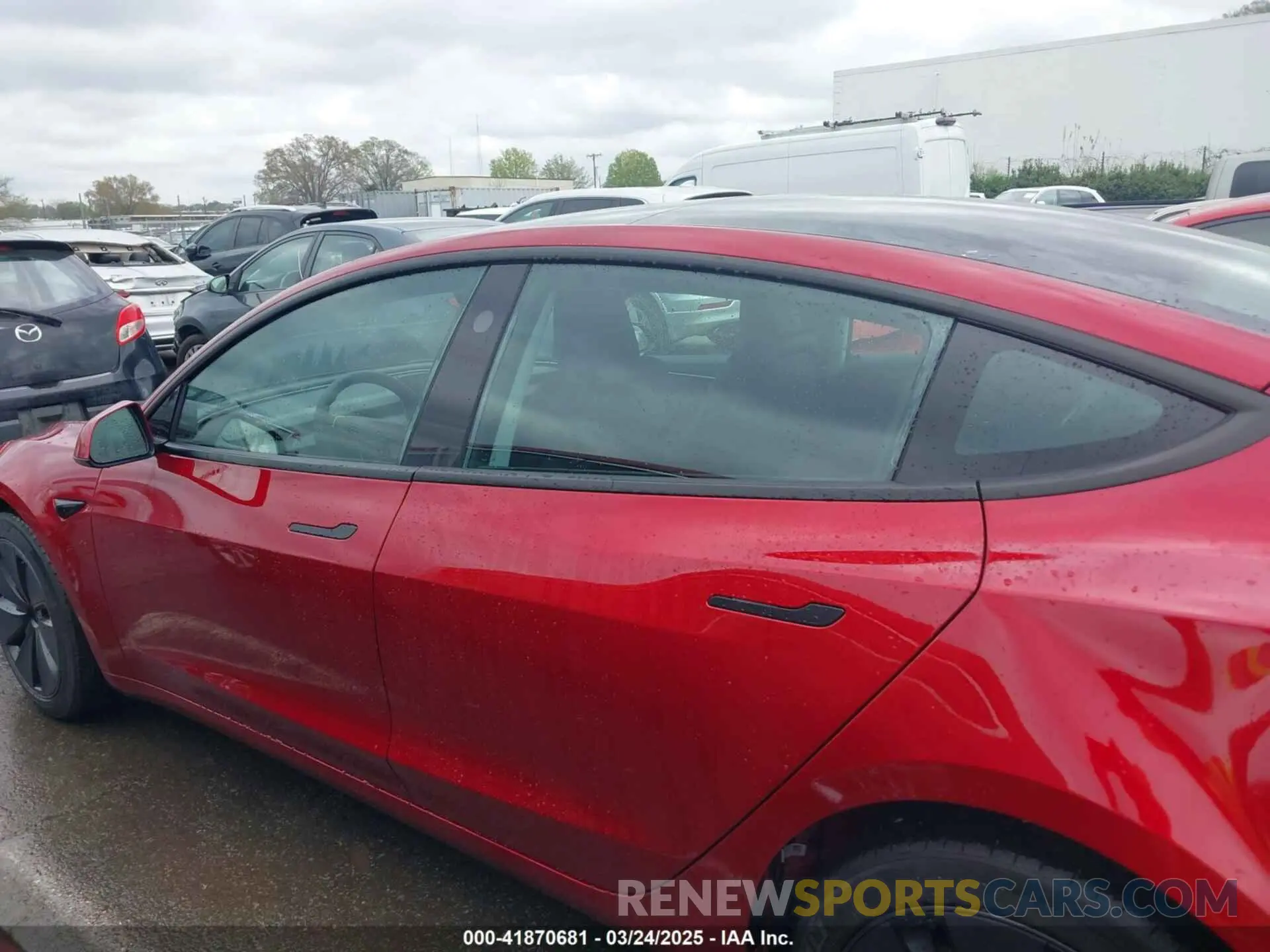15 fotografías del automóvil dañado 5YJ3E1EB9SF928781 TESLA MODEL 3 2025