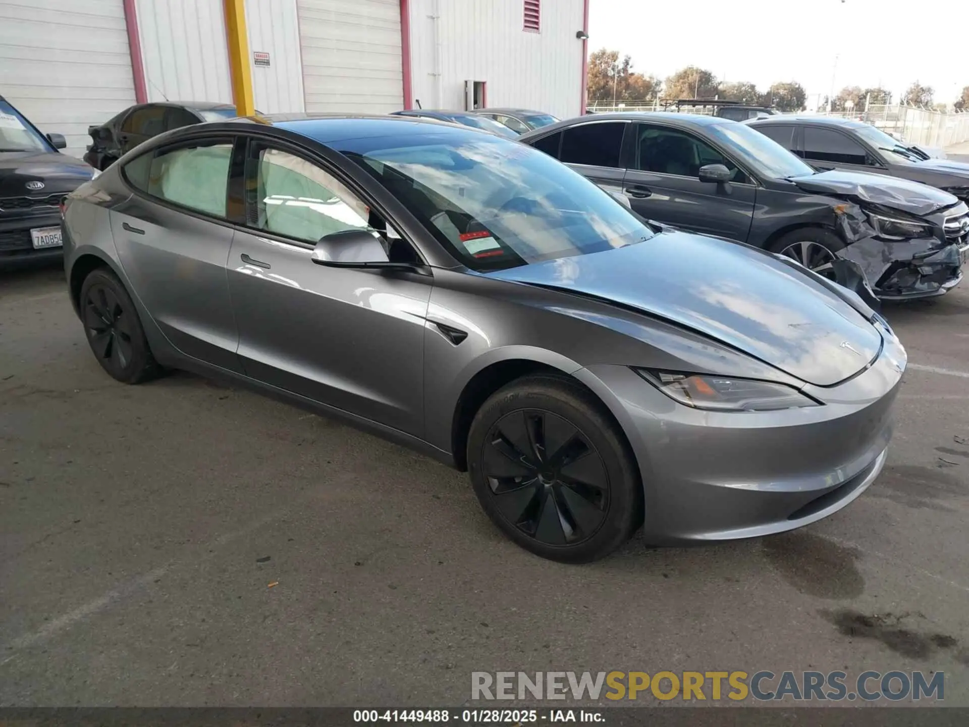1 fotografías del automóvil dañado 5YJ3E1EBXSF912475 TESLA MODEL 3 2025