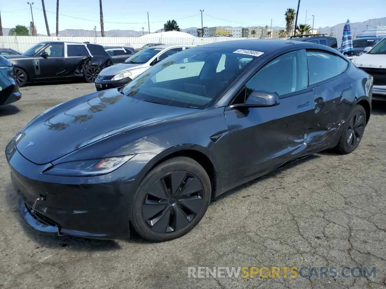 1 fotografías del automóvil dañado 5YJ3E1EBXSF939496 TESLA MODEL 3 2025