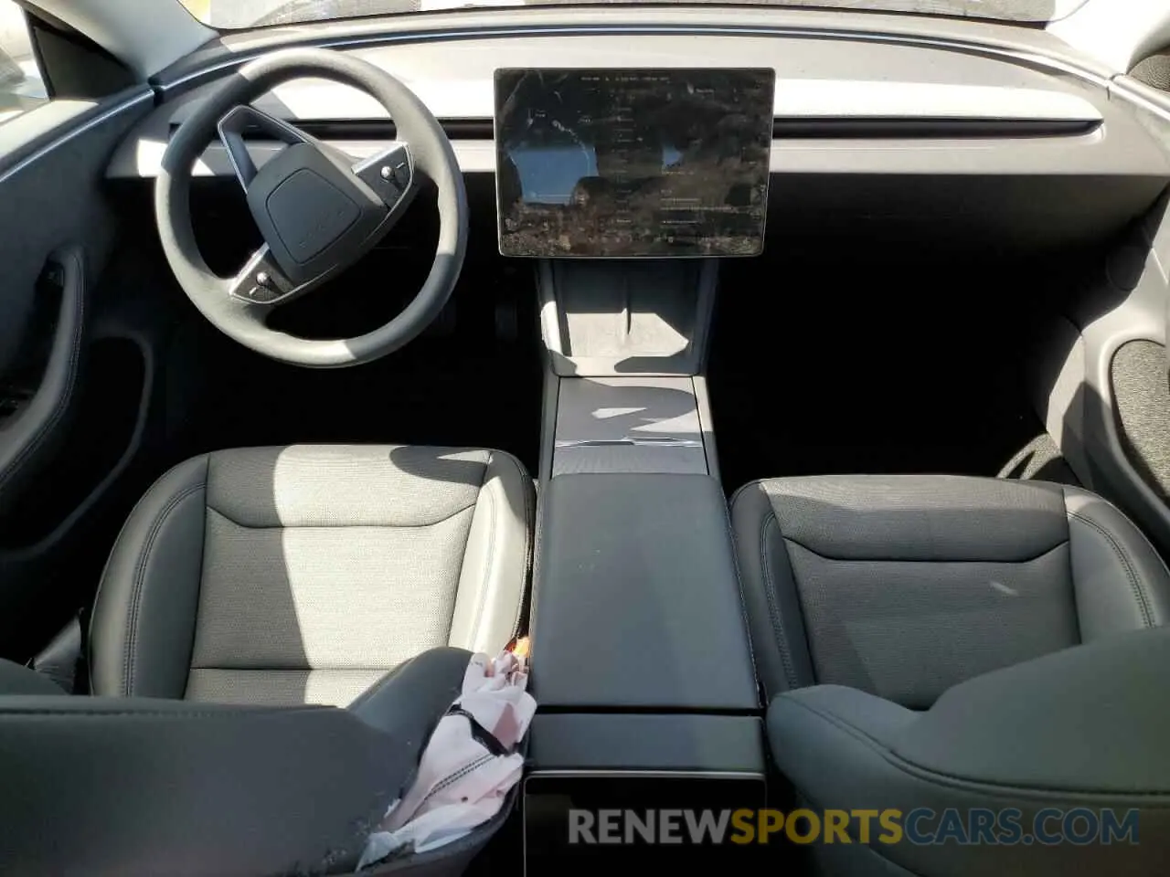 8 fotografías del automóvil dañado 5YJ3E1EBXSF939496 TESLA MODEL 3 2025