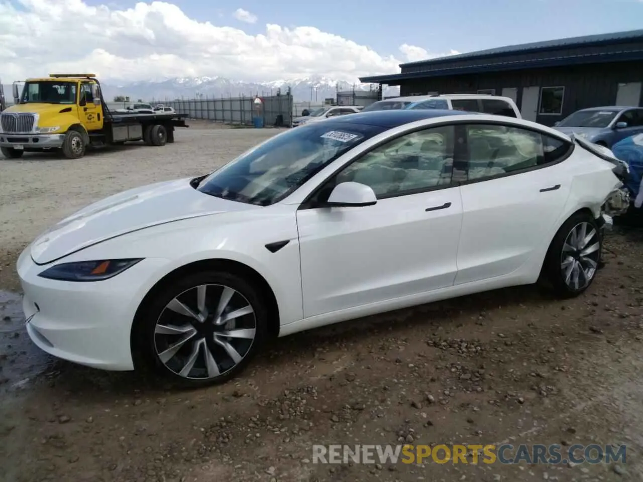 1 fotografías del automóvil dañado 5YJ3E1EBXSF968724 TESLA MODEL 3 2025