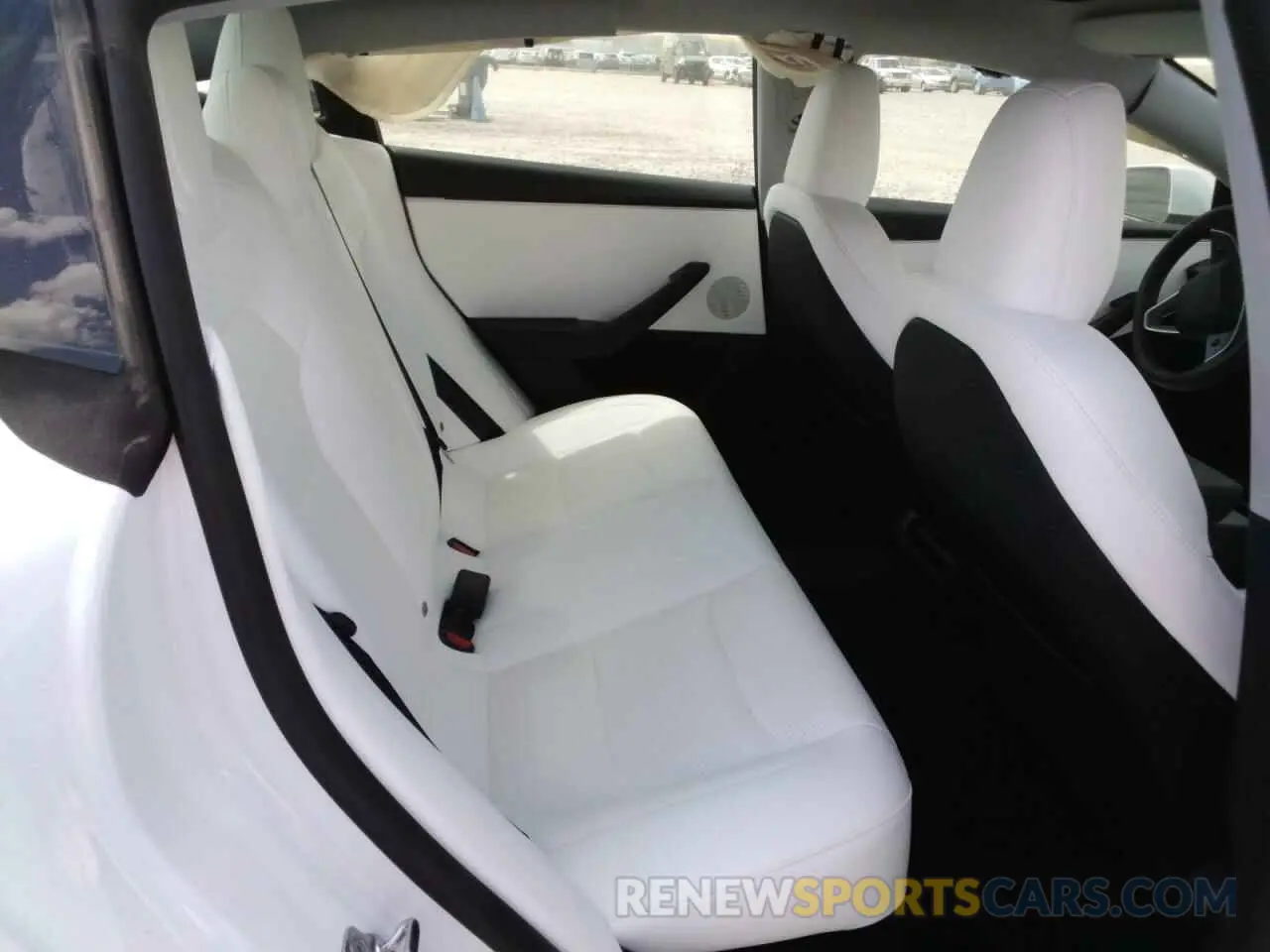 10 fotografías del automóvil dañado 5YJ3E1EBXSF968724 TESLA MODEL 3 2025