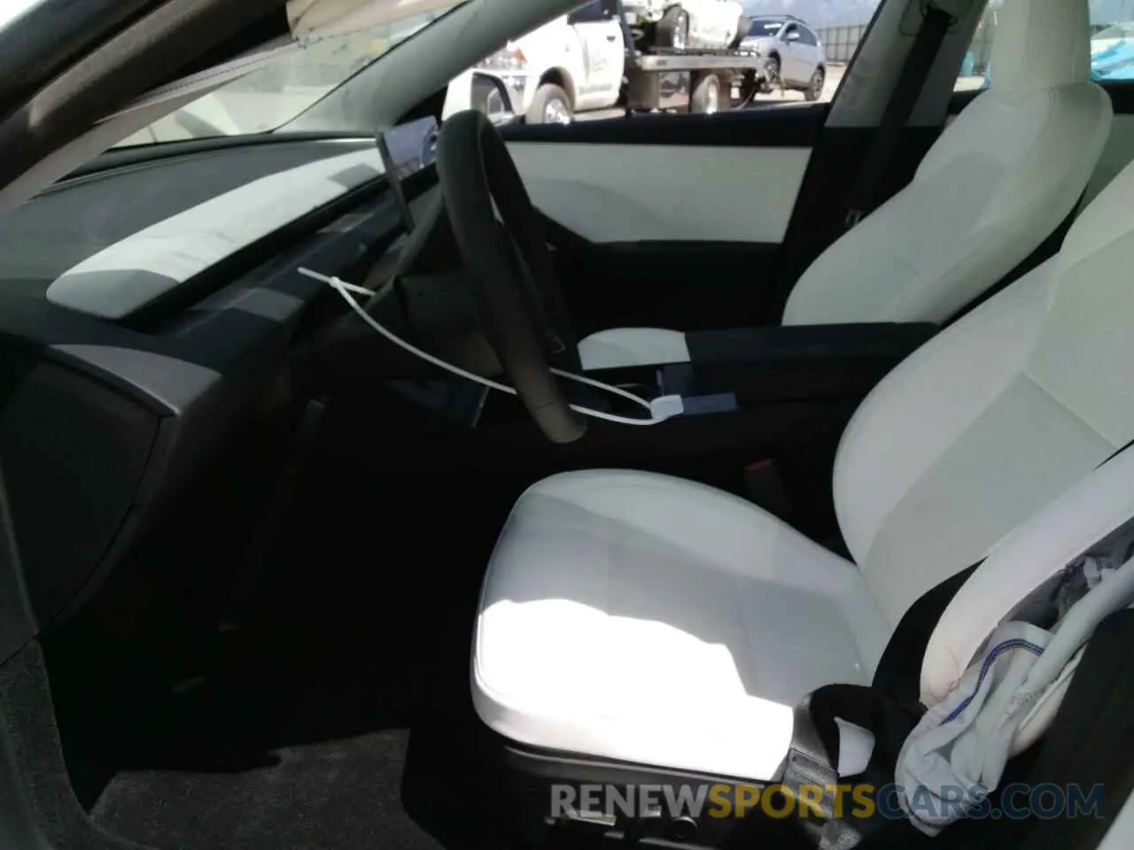 7 fotografías del automóvil dañado 5YJ3E1EBXSF968724 TESLA MODEL 3 2025