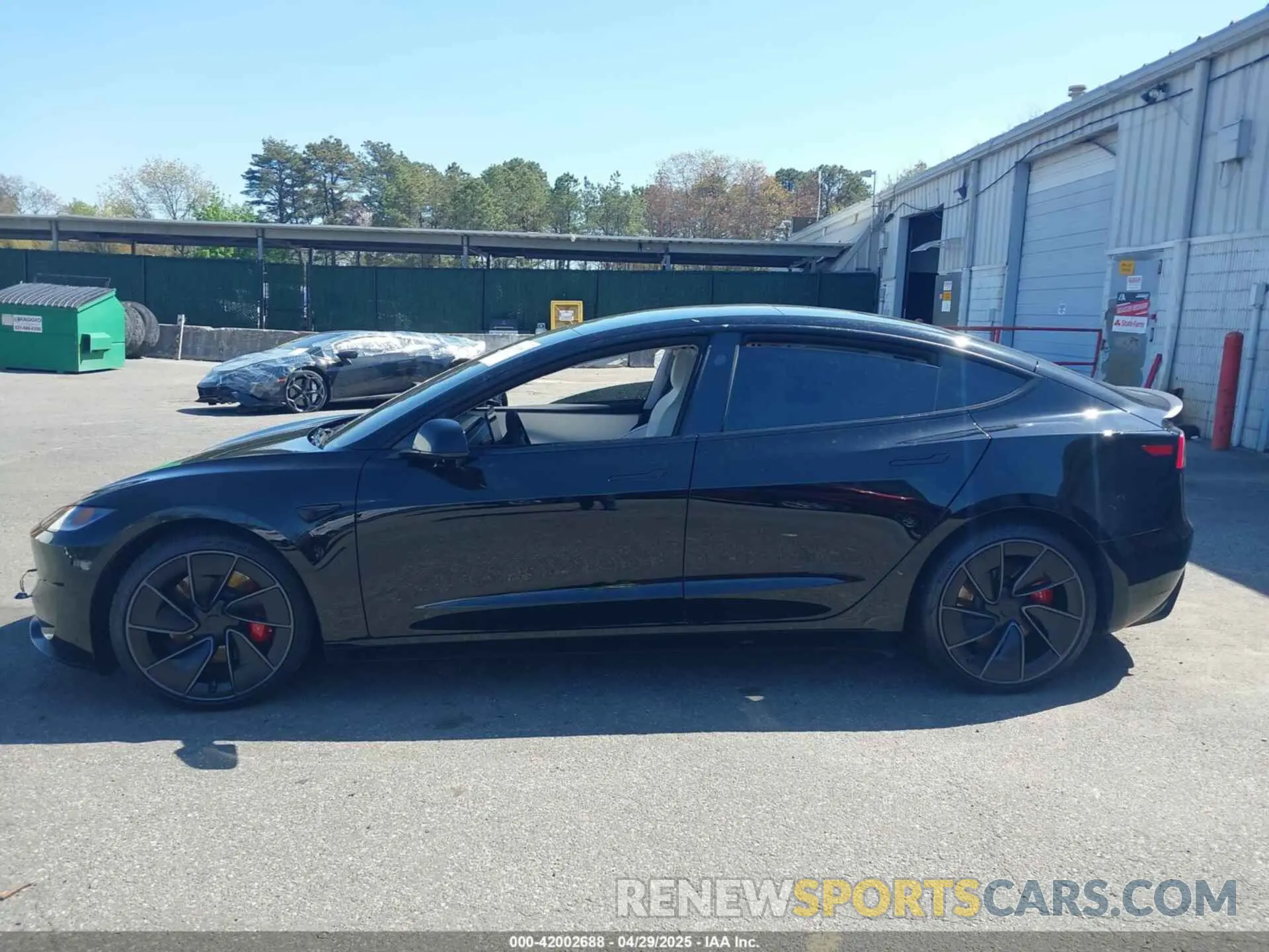 13 fotografías del automóvil dañado 5YJ3E1ET0SF933067 TESLA MODEL 3 2025