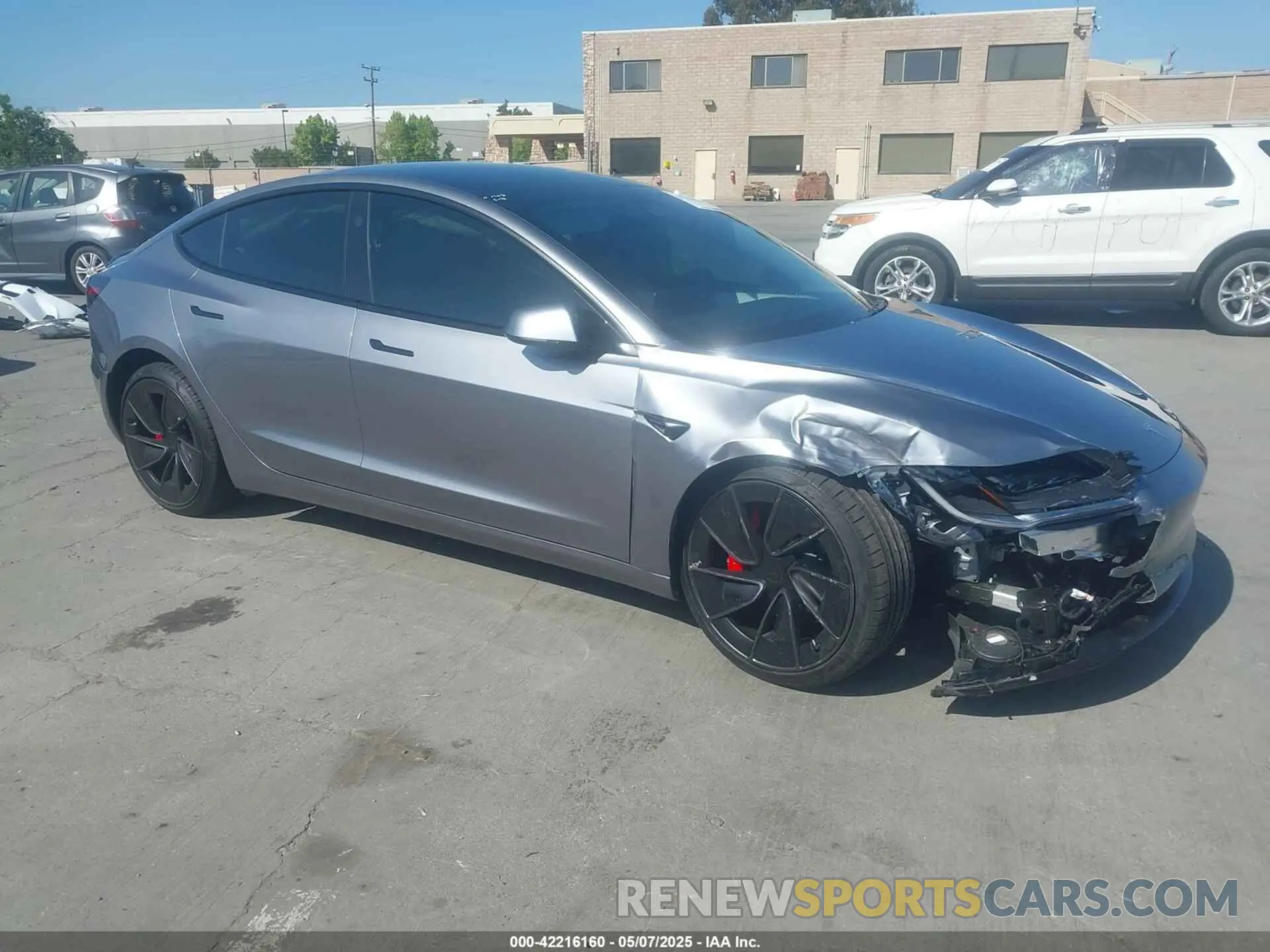 1 fotografías del automóvil dañado 5YJ3E1ETXSF941483 TESLA MODEL 3 2025