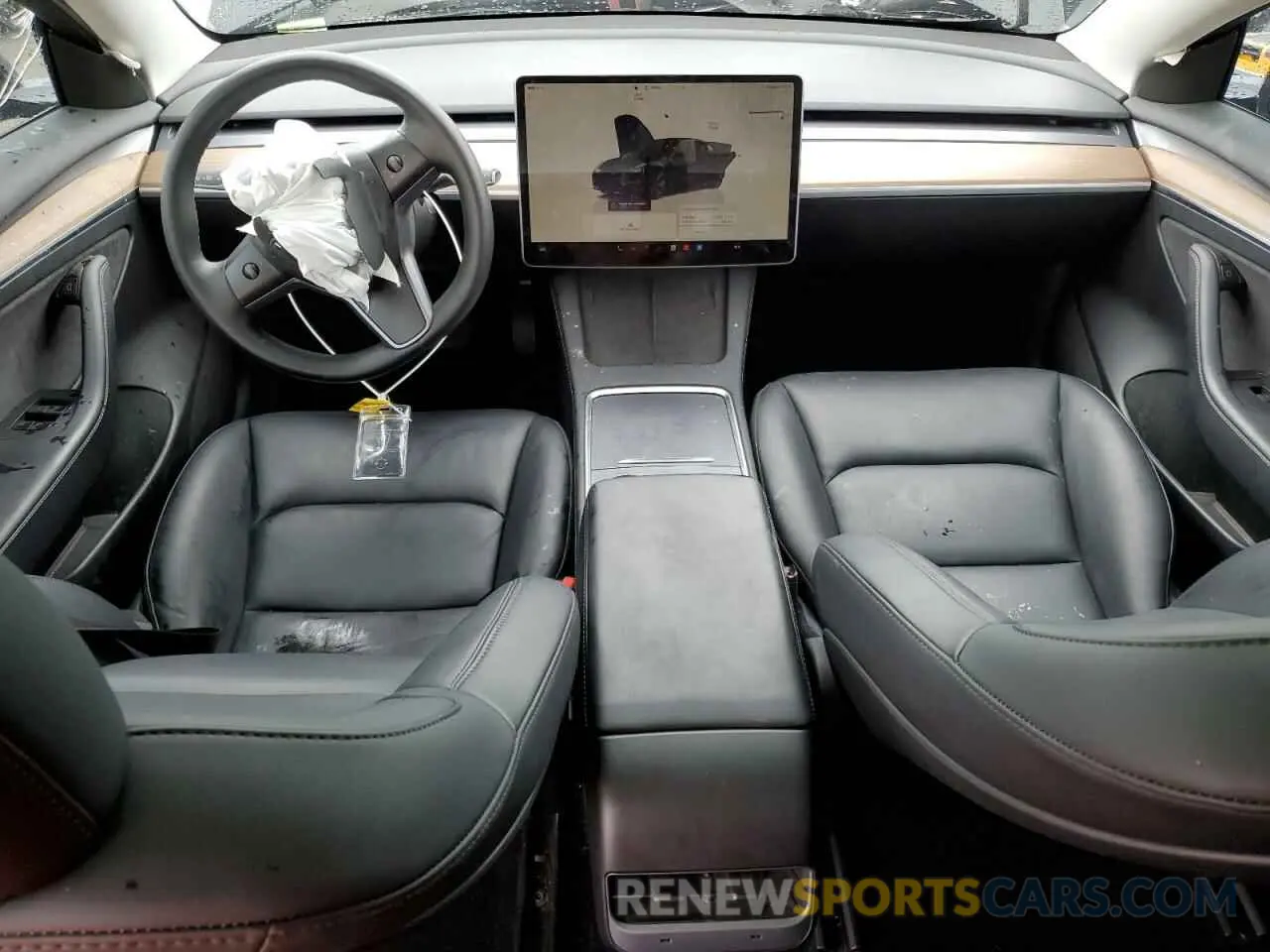 8 fotografías del automóvil dañado 5YJ3E1EA3PF678484 TESLA MODEL 3 AW 2023