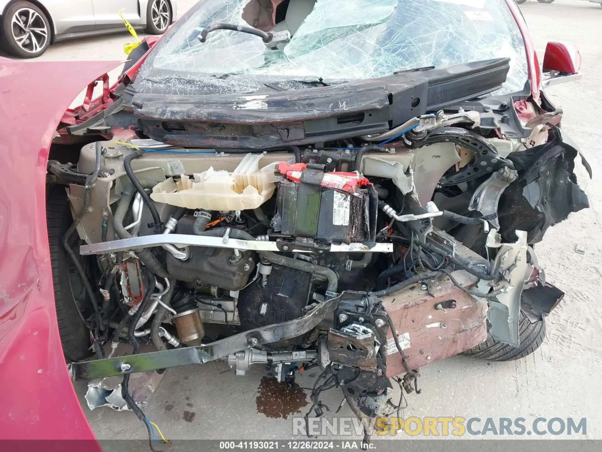 10 fotografías del automóvil dañado 5YJSA1E21KF304075 TESLA MODEL S 2019