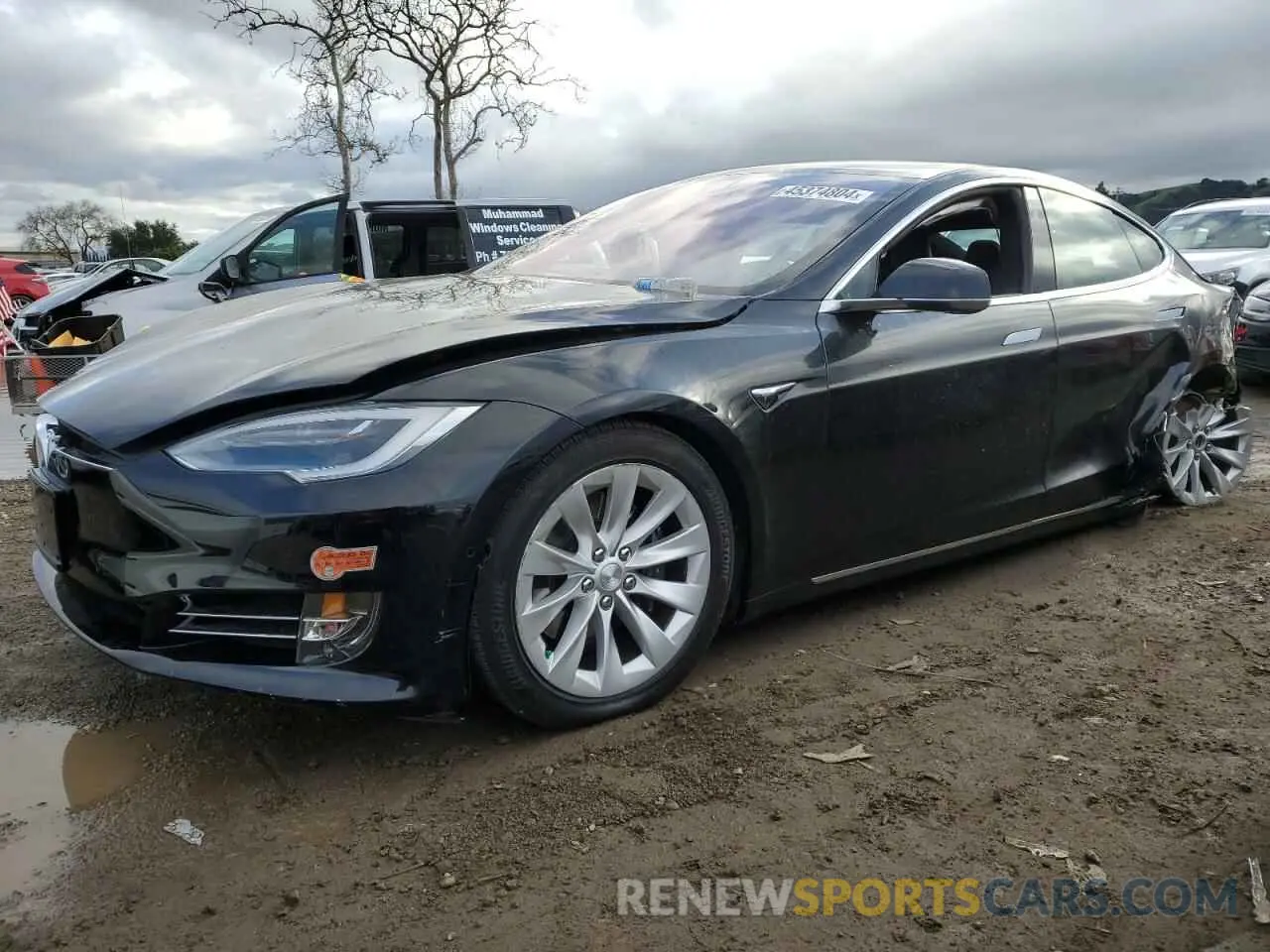 1 fotografías del automóvil dañado 5YJSA1E21KF307185 TESLA MODEL S 2019