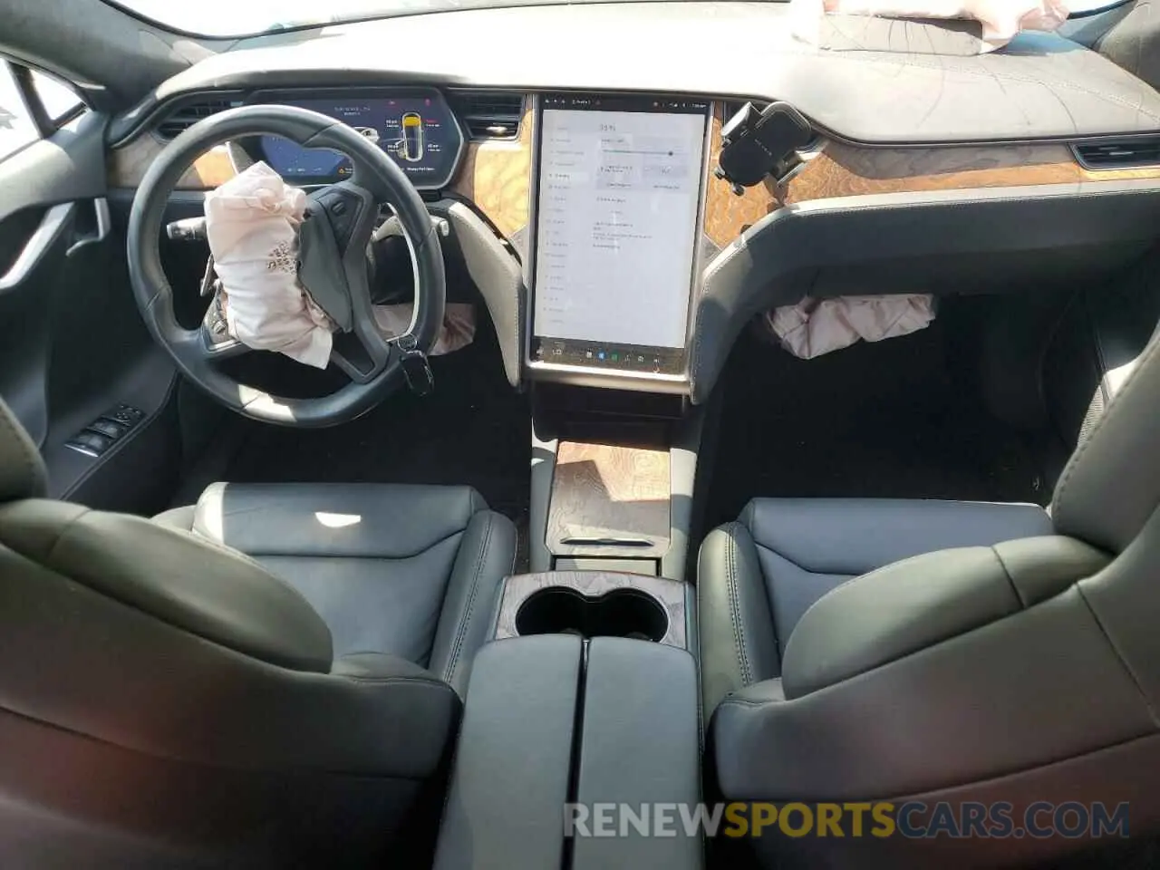 8 fotografías del automóvil dañado 5YJSA1E23KF305194 TESLA MODEL S 2019