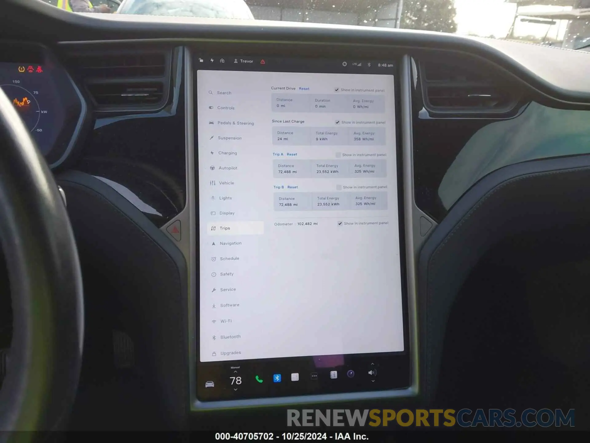 19 fotografías del automóvil dañado 5YJSA1E24KF305074 TESLA MODEL S 2019