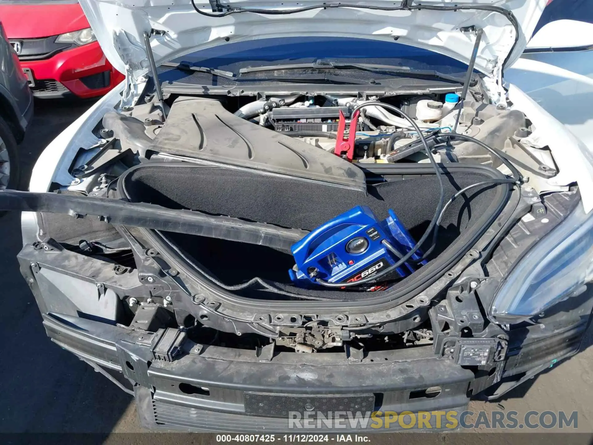 10 fotografías del automóvil dañado 5YJSA1E29KF309492 TESLA MODEL S 2019