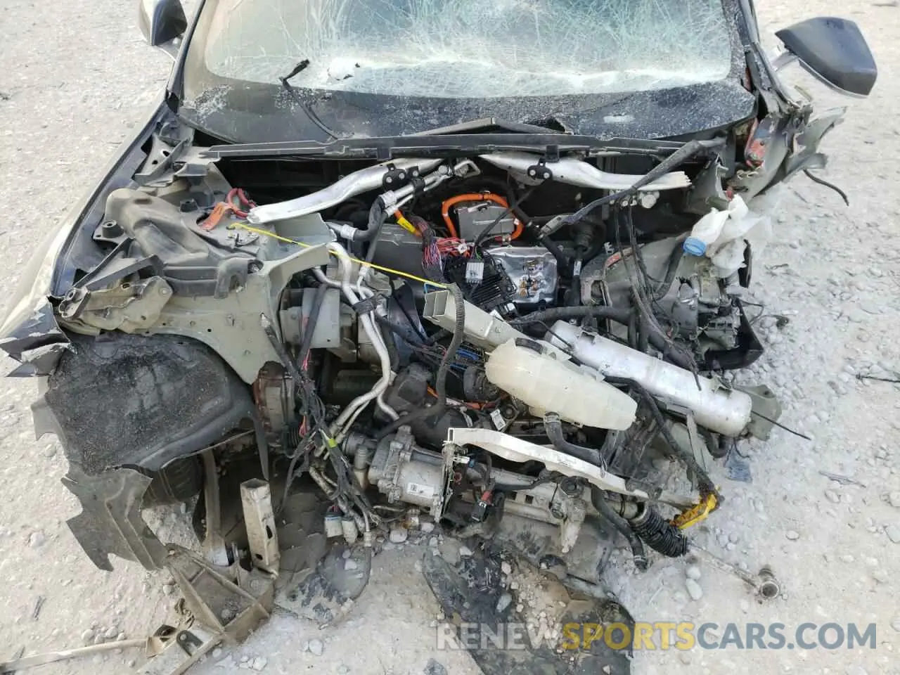 7 fotografías del automóvil dañado 5YJSA1E46KF348378 TESLA MODEL S 2019
