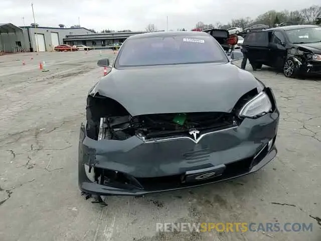 11 fotografías del automóvil dañado 5YJSA1E22LF369714 TESLA MODEL S 2020