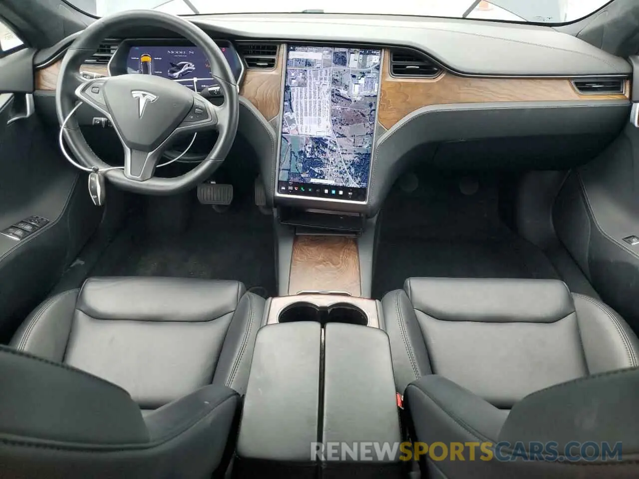 8 fotografías del automóvil dañado 5YJSA1E22LF369714 TESLA MODEL S 2020