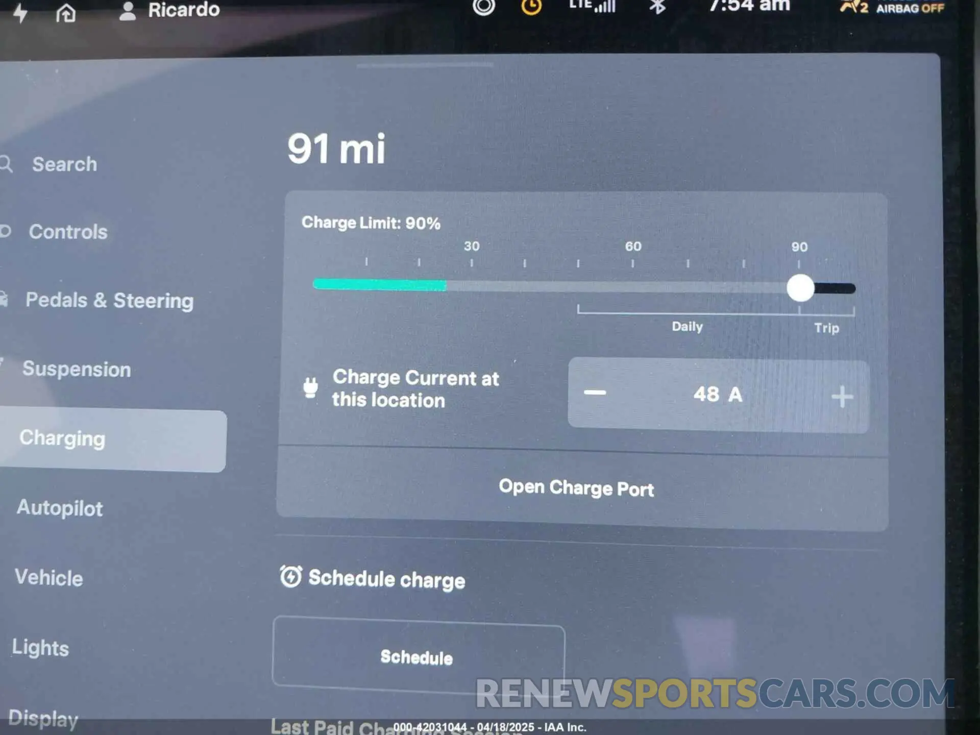 18 fotografías del automóvil dañado 5YJSA1E23LF390913 TESLA MODEL S 2020