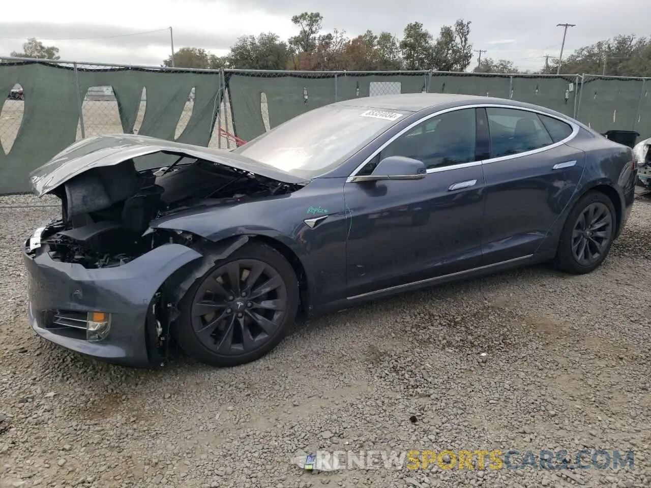 1 fotografías del automóvil dañado 5YJSA1E24LF399748 TESLA MODEL S 2020