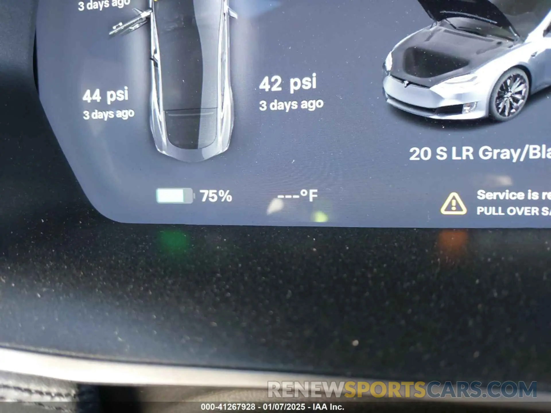 17 fotografías del automóvil dañado 5YJSA1E26LF355573 TESLA MODEL S 2020