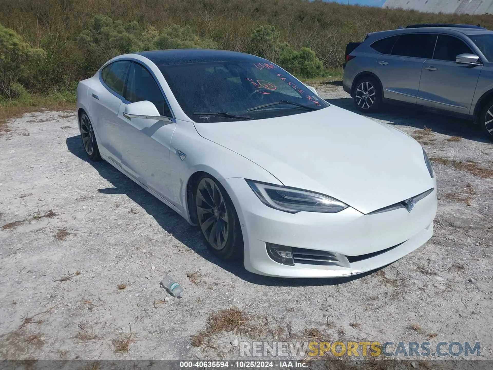 1 fotografías del automóvil dañado 5YJSA1E28LF354893 TESLA MODEL S 2020