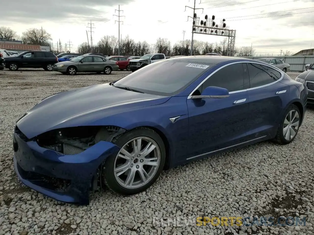 1 fotografías del automóvil dañado 5YJSA1E29LF381892 TESLA MODEL S 2020
