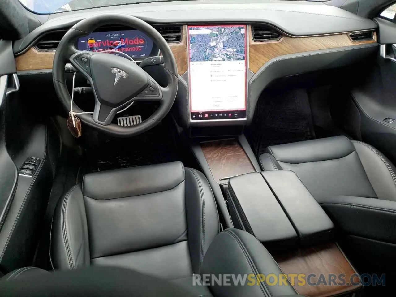 8 fotografías del automóvil dañado 5YJSA1E29LF381892 TESLA MODEL S 2020
