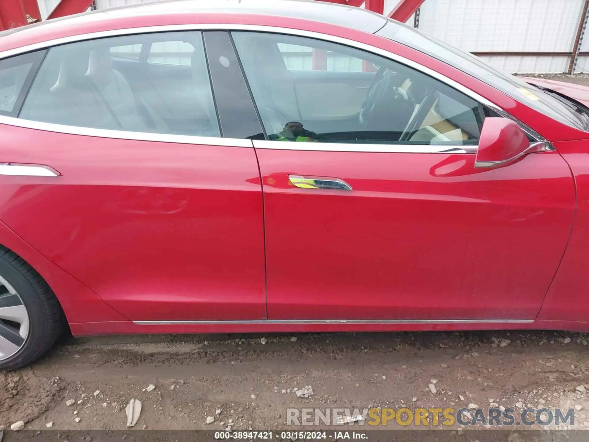 12 fotografías del automóvil dañado 5YJSA1E29LF416172 TESLA MODEL S 2020