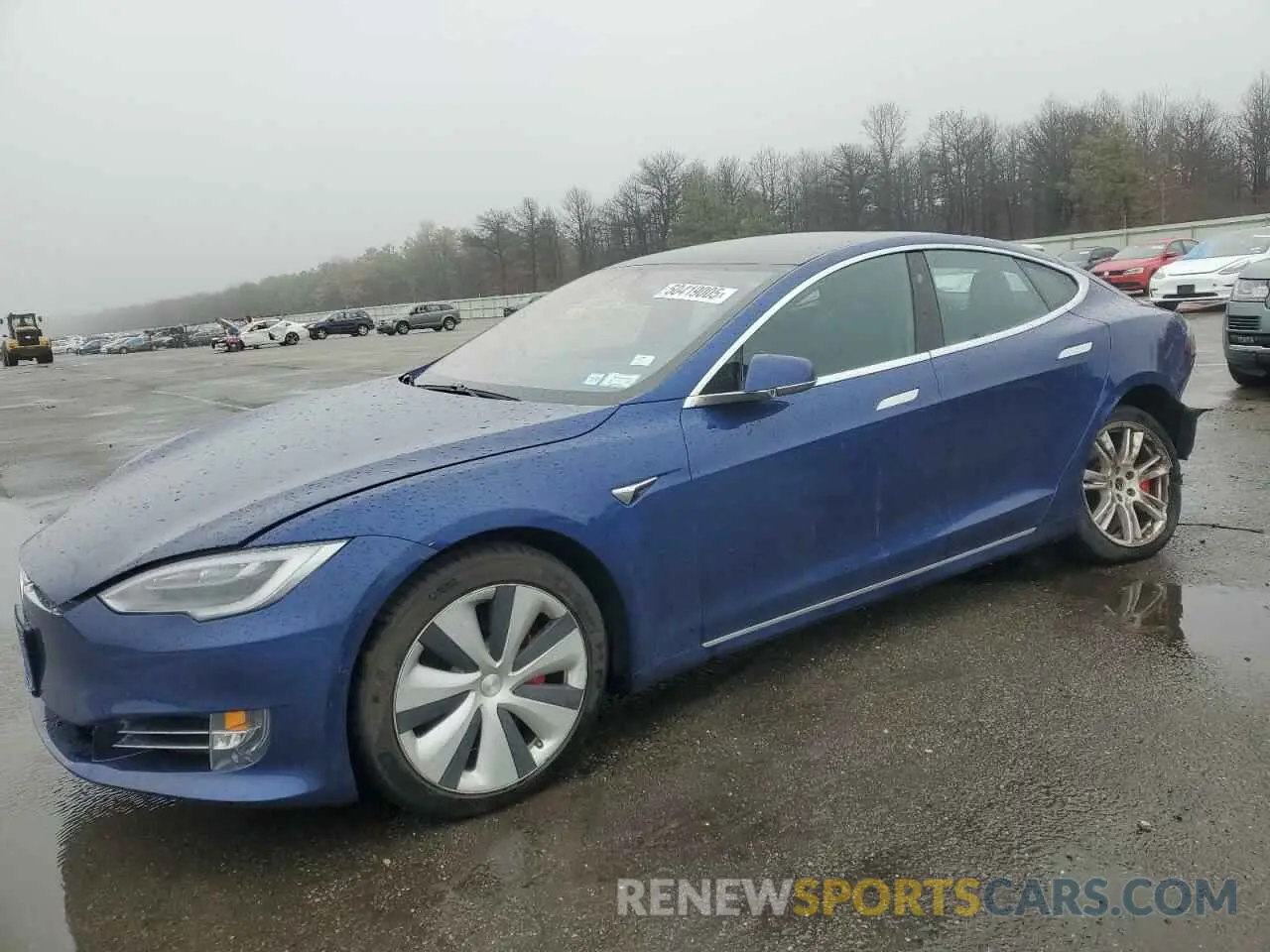 1 fotografías del automóvil dañado 5YJSA1E47LF390673 TESLA MODEL S 2020