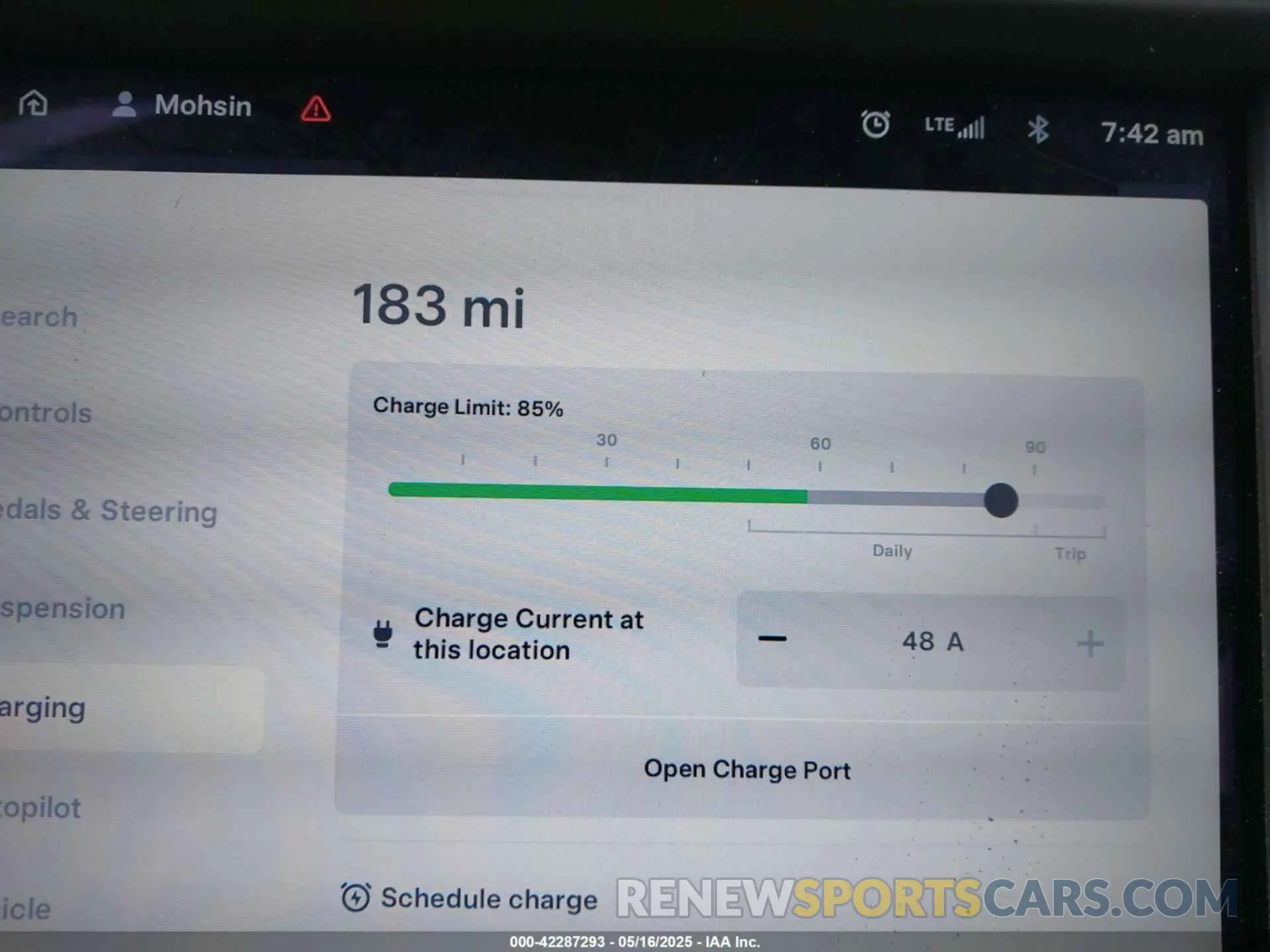 17 fotografías del automóvil dañado 5YJSA1E49LF389105 TESLA MODEL S 2020