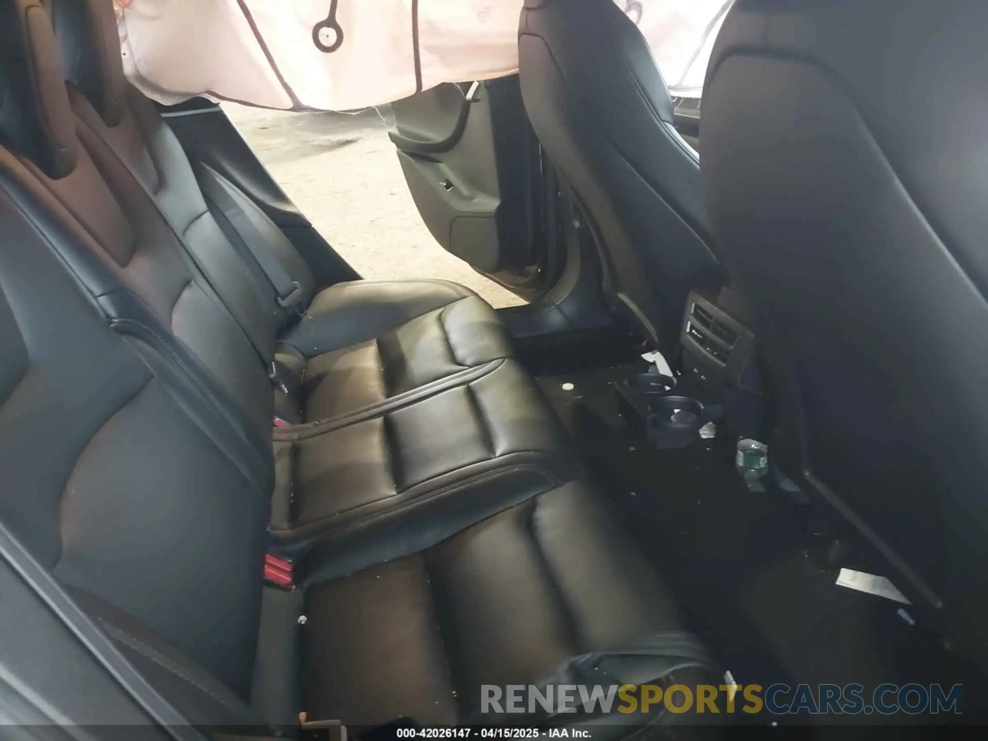 8 fotografías del automóvil dañado 5YJSA1E28MF425446 TESLA MODEL S 2021