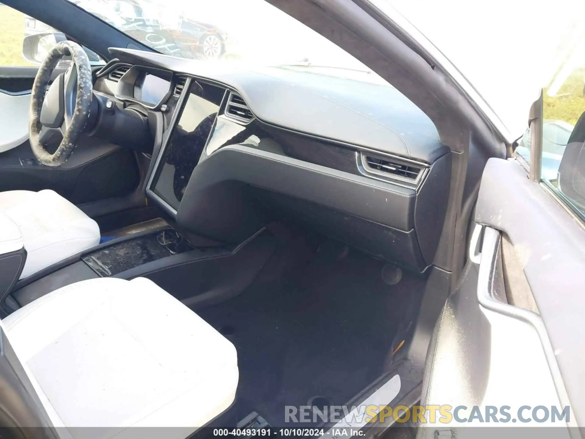 5 fotografías del automóvil dañado 5YJSA1E2XMF419180 TESLA MODEL S 2021