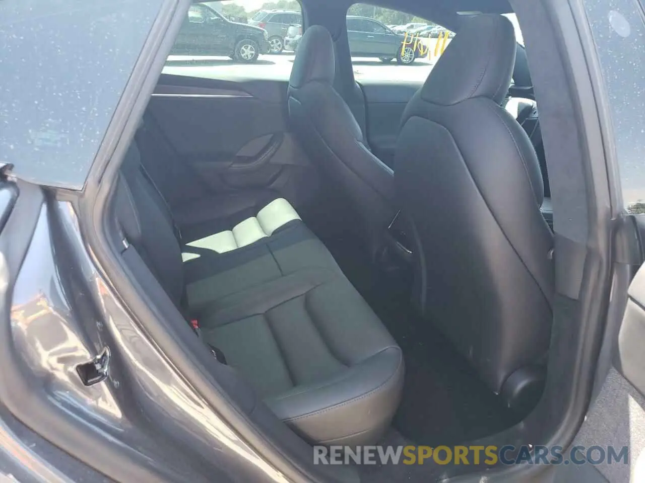 6 fotografías del automóvil dañado 5YJSA1E50MF430120 TESLA MODEL S 2021