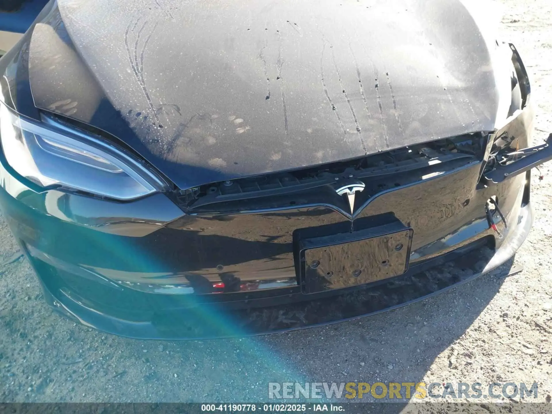 21 fotografías del automóvil dañado 5YJSA1E50MF438864 TESLA MODEL S 2021