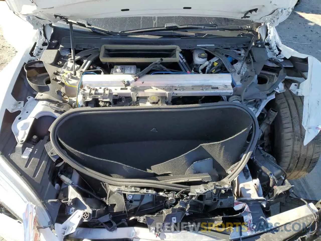 11 fotografías del automóvil dañado 5YJSA1E50MF452683 TESLA MODEL S 2021