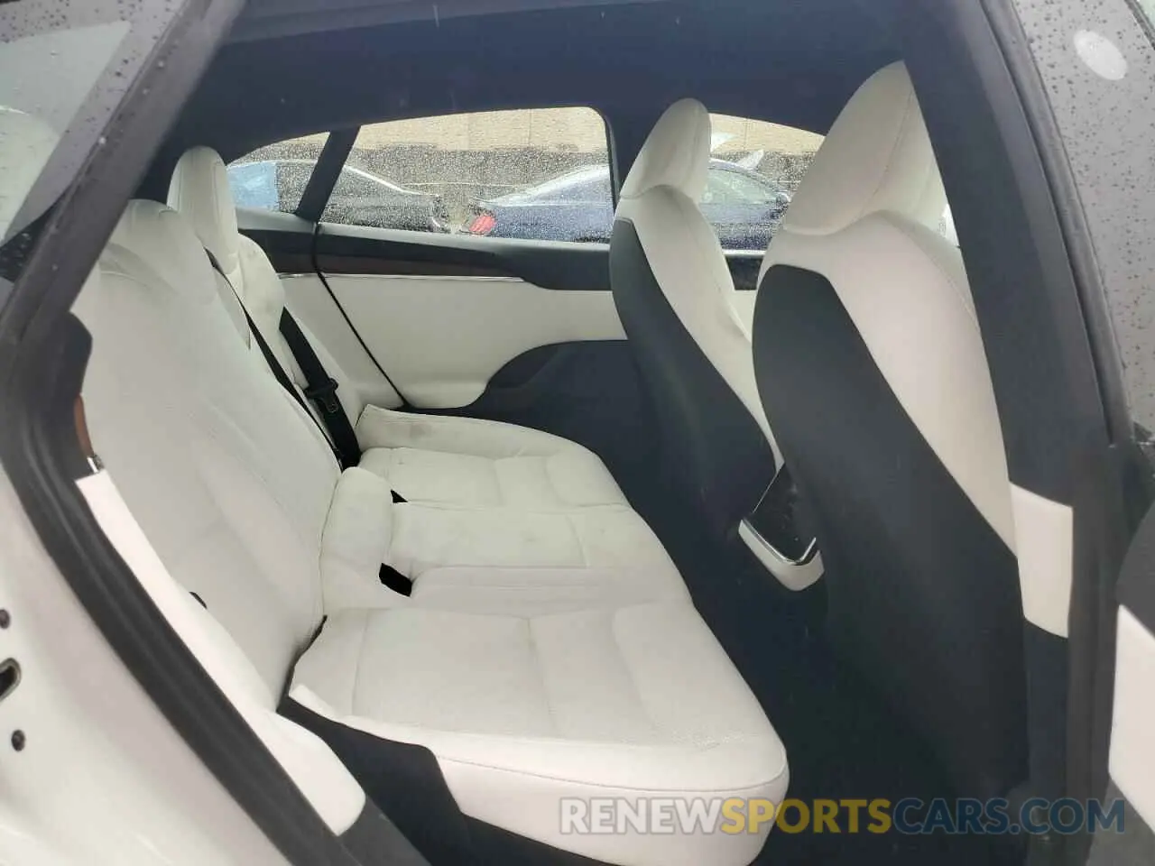 10 fotografías del automóvil dañado 5YJSA1E50MF453591 TESLA MODEL S 2021