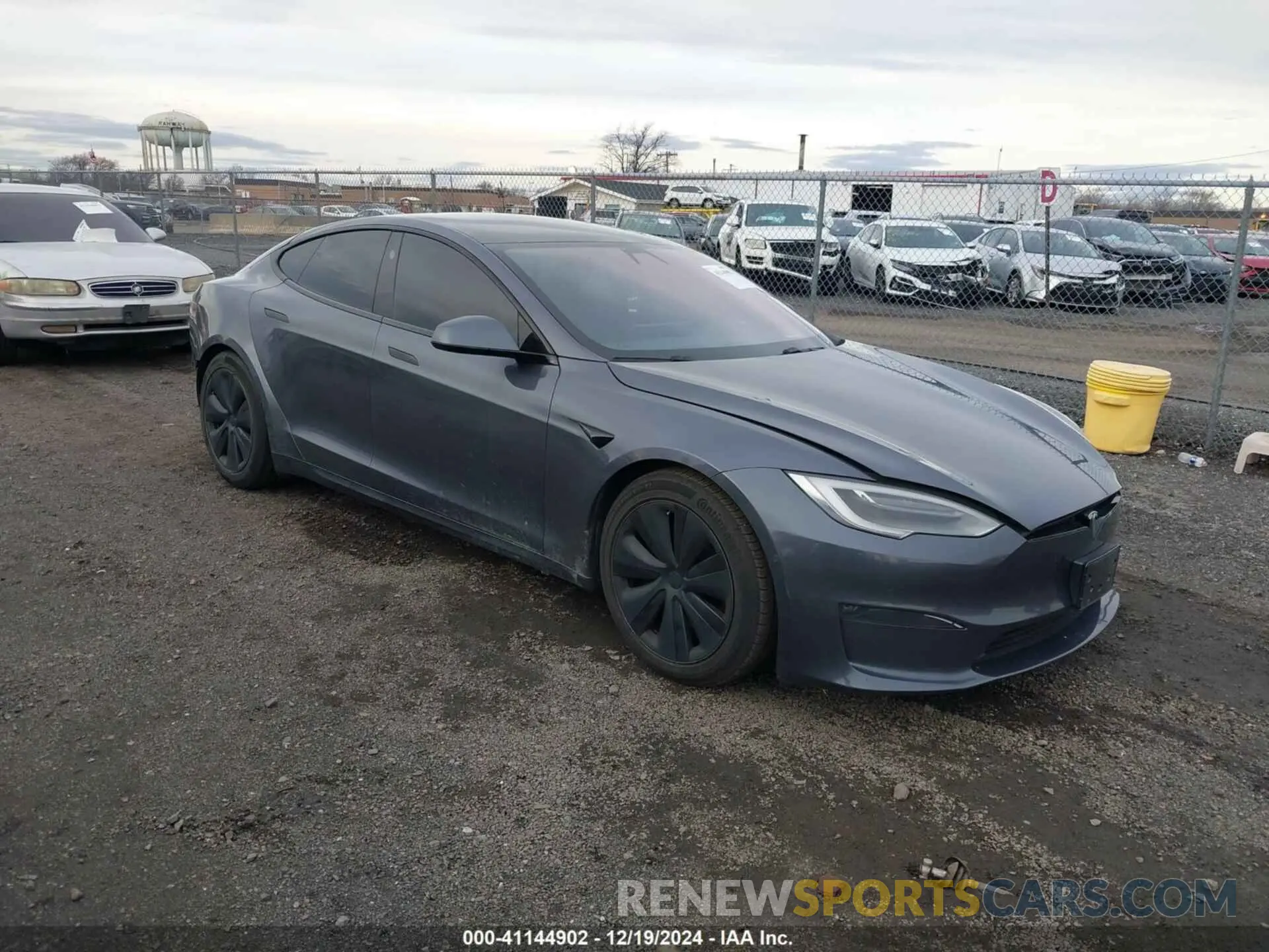 1 fotografías del automóvil dañado 5YJSA1E51MF440929 TESLA MODEL S 2021
