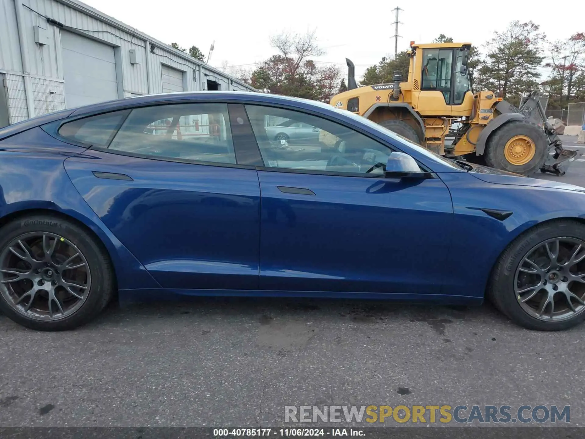 14 fotografías del automóvil dañado 5YJSA1E51MF452918 TESLA MODEL S 2021