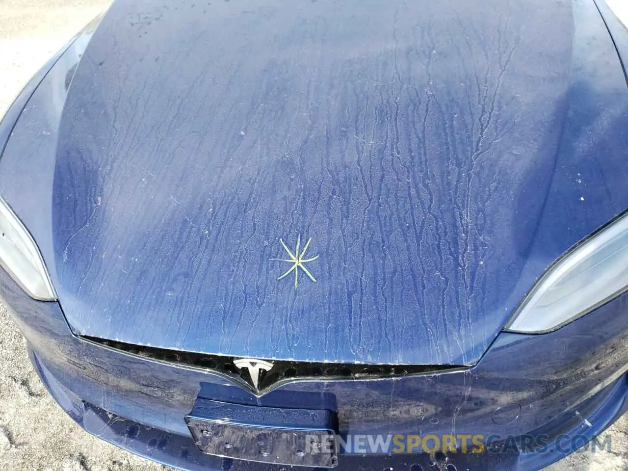 7 fotografías del automóvil dañado 5YJSA1E52MF454788 TESLA MODEL S 2021