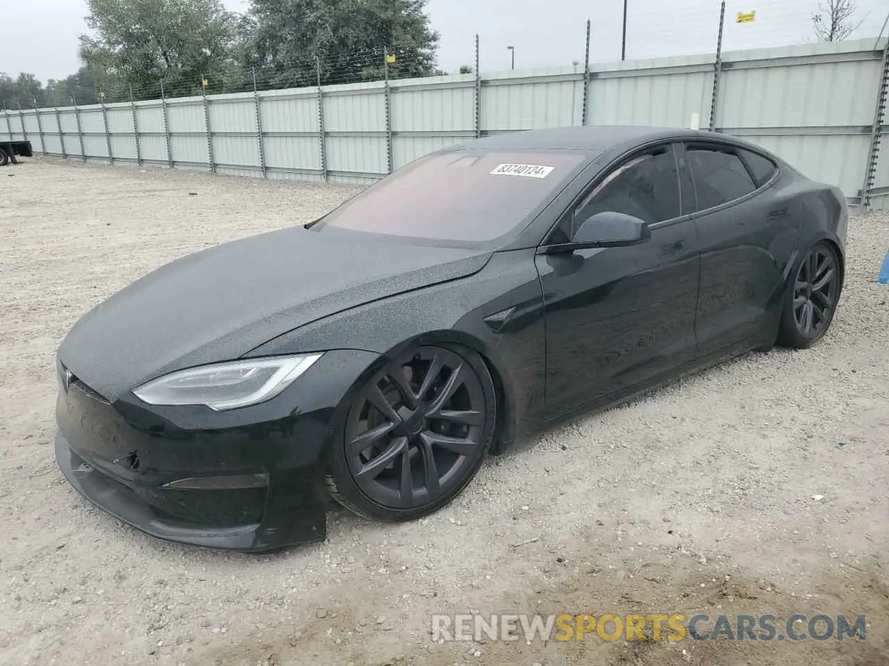 1 fotografías del automóvil dañado 5YJSA1E53MF429348 TESLA MODEL S 2021