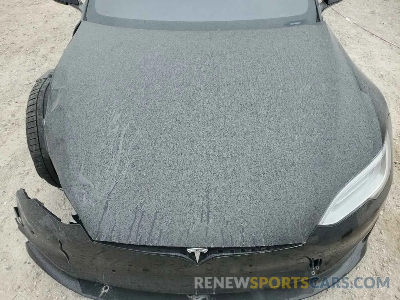 11 fotografías del automóvil dañado 5YJSA1E53MF429348 TESLA MODEL S 2021
