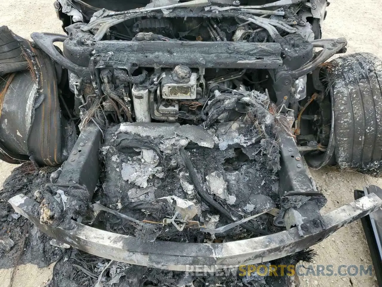 11 fotografías del automóvil dañado 5YJSA1E55MF435586 TESLA MODEL S 2021