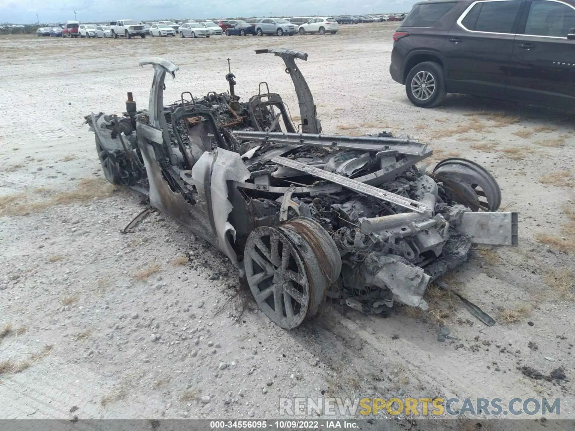 1 fotografías del automóvil dañado 5YJSA1E56MF435600 TESLA MODEL S 2021