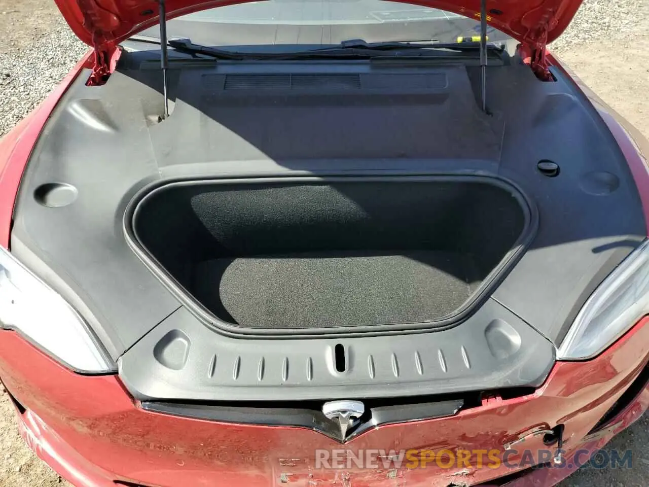 11 fotografías del automóvil dañado 5YJSA1E57MF448808 TESLA MODEL S 2021