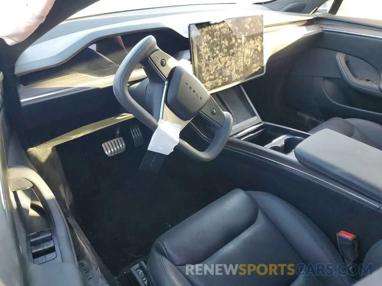 8 fotografías del automóvil dañado 5YJSA1E58MF441446 TESLA MODEL S 2021
