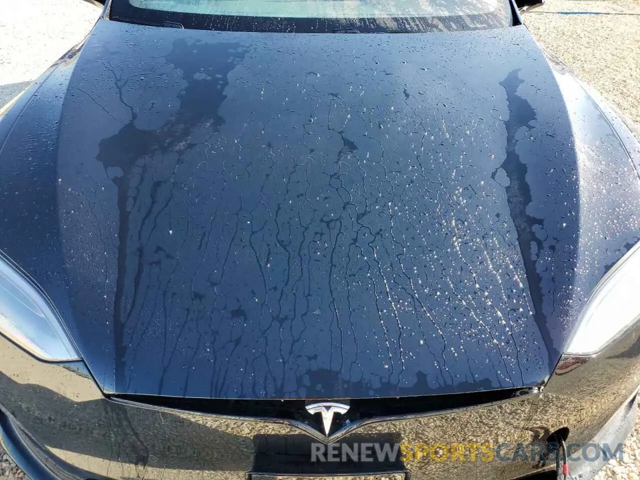 7 fotografías del automóvil dañado 5YJSA1E58MF455427 TESLA MODEL S 2021
