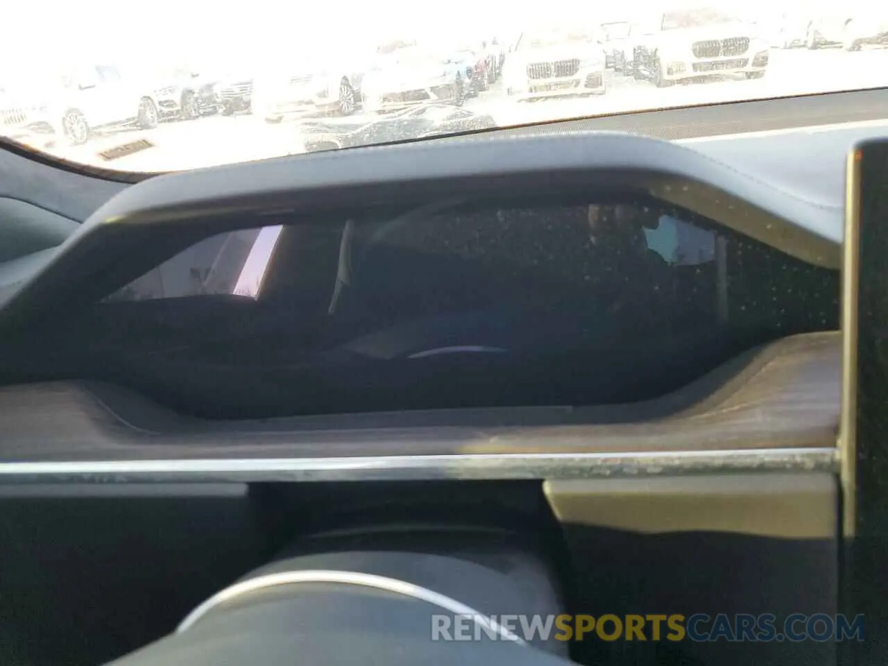 8 fotografías del automóvil dañado 5YJSA1E58MF455427 TESLA MODEL S 2021