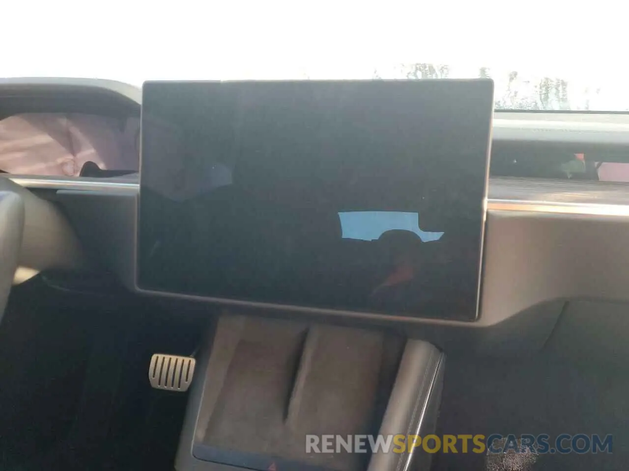8 fotografías del automóvil dañado 5YJSA1E59MF434747 TESLA MODEL S 2021